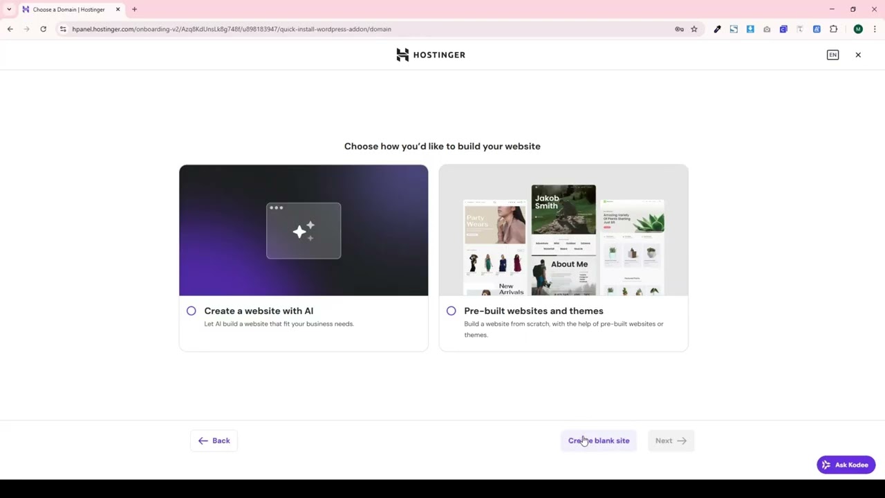 How to Install WordPress on Domain or Subdomain | Hostinger Tutorial in Urdu (2026)