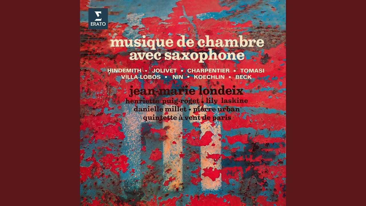 Villa-Lobos: Sextuor mystique pour flûte, hautbois, saxophone, guitare, célesta et harpe, W131