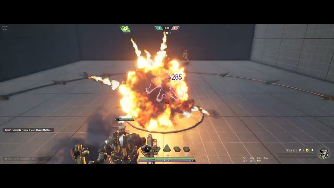 The Heavy Weapon Mech Furry| Howitzer Hero Skills Testing/Tutorial/Trial|Paragon: The Overprime