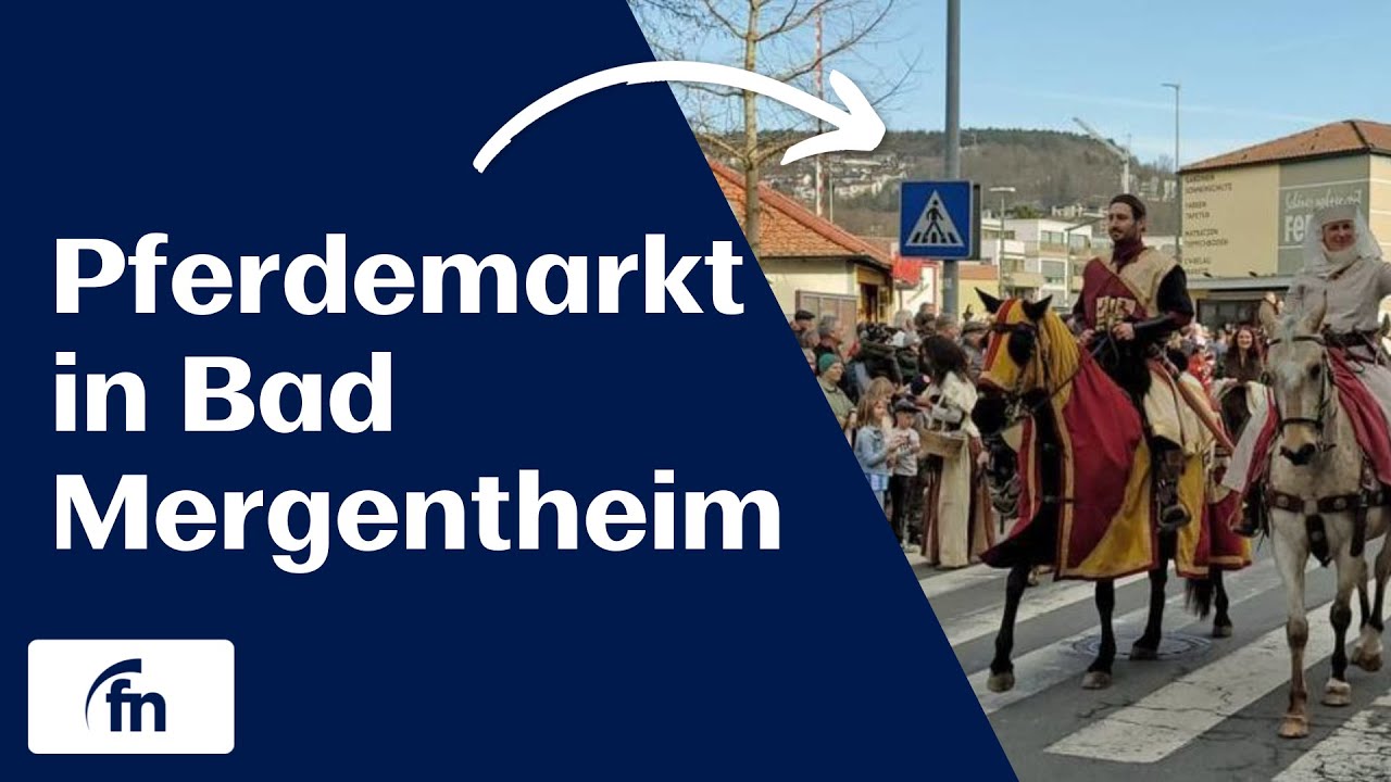 Pferdemarkt in Bad Mergentheim - by Fränkische Nachrichten