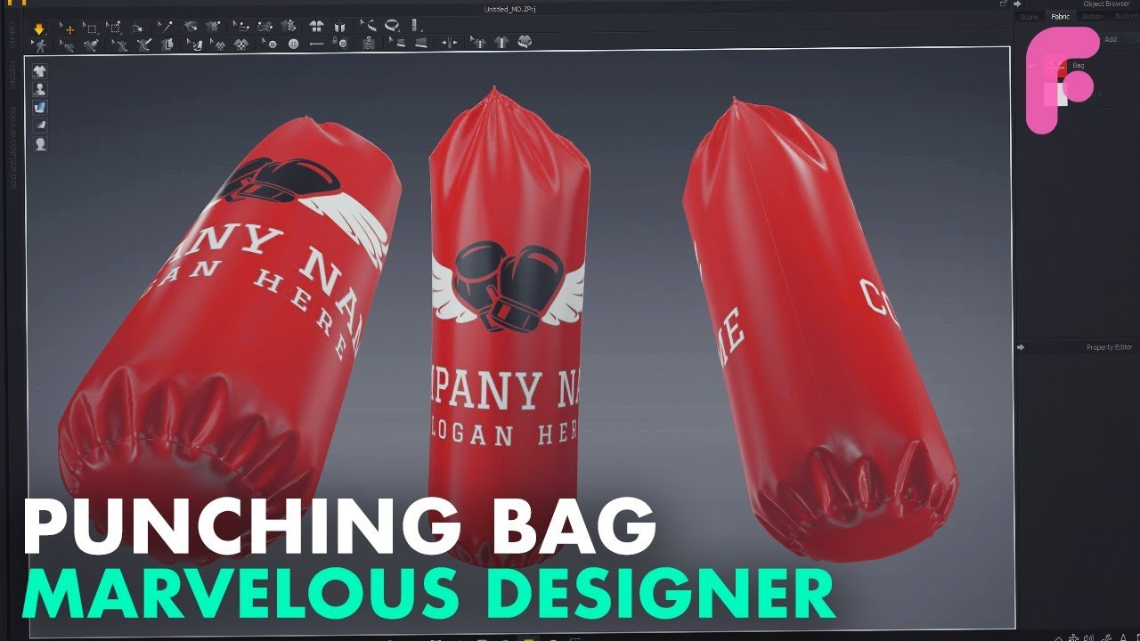 Modeling a Punching Bag in Marvelous Designer