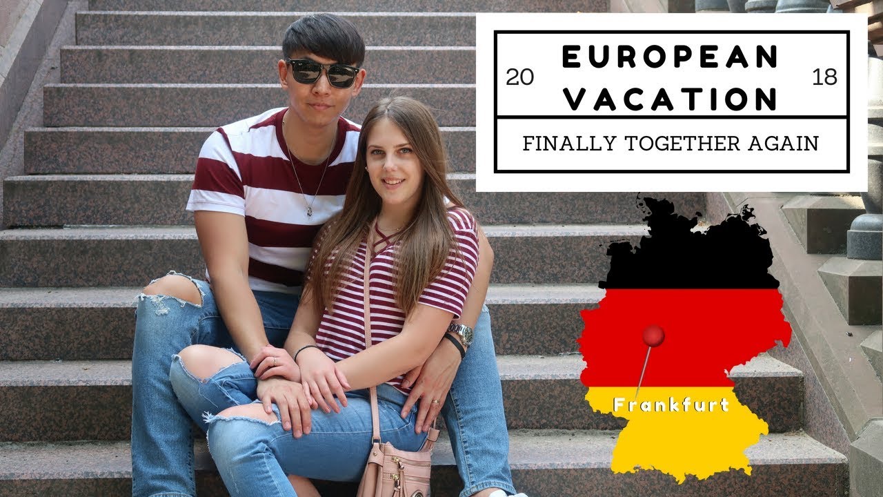 Meeting Him! AMWF Couples European Vacation | Frankfurt-Germany | 국제커플 AKA의 첫 유럽여행! 독일 프랑크푸르트에 가다!