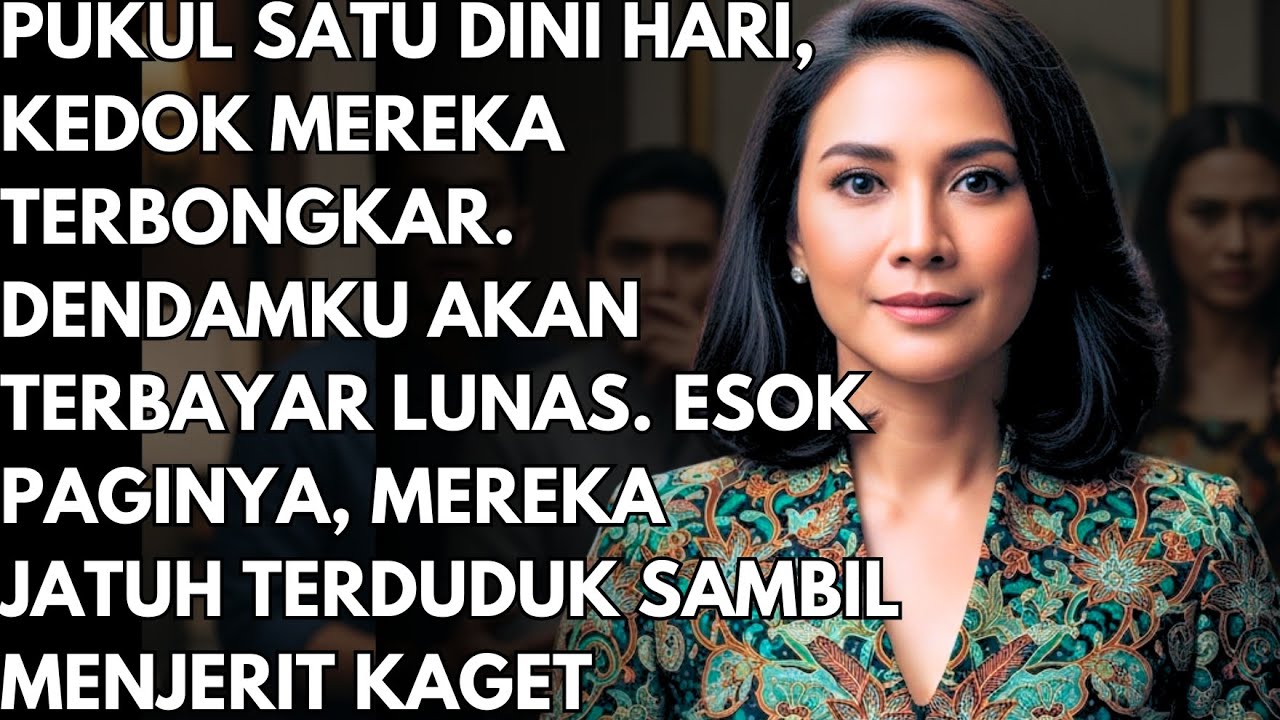 PUKUL 1 DINI HARI KEDOK MEREKA TERBONGKAR. AKAN KUBALASKAN DENDAMKU BESOK PAGI TUNGGU SAJA KALIAN!