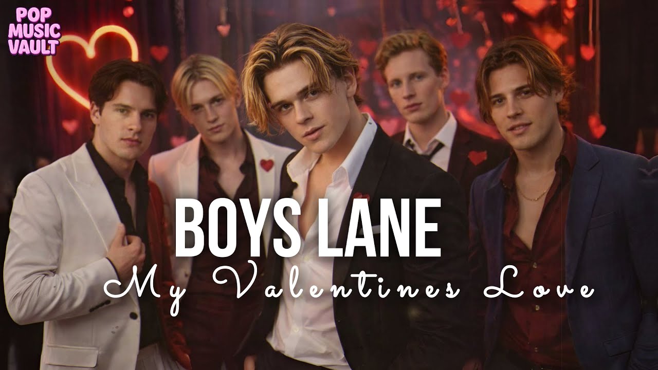 Boyband Pop Ballad | Boys Lane - Valentine's Love | Romantic Love Song | Pop Music Vault