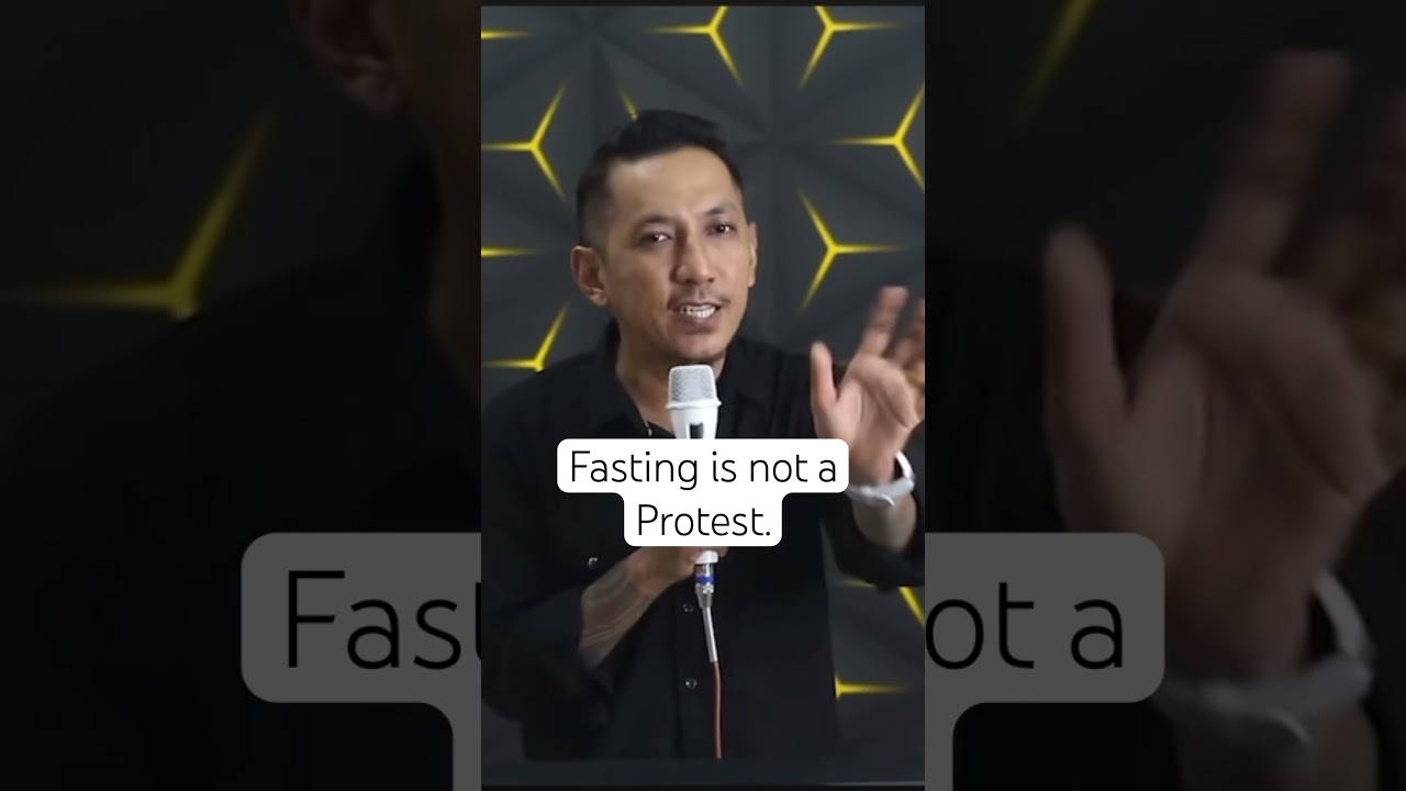 Fasting is not a protest.  #boneytamang #boneytamangministry #christiansermon #bestsermon