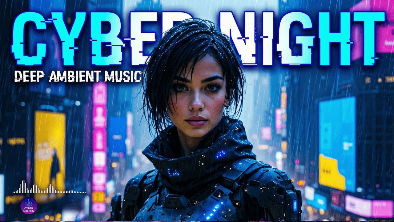 Megacity Rain Mode | Cyberpunk Ambient for Coding Nights & Focus