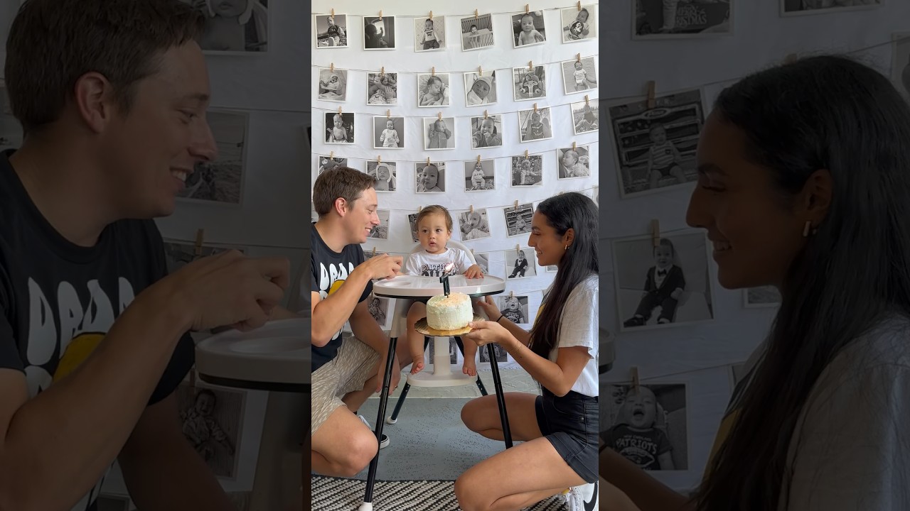 happy birthday to my ONE year old. I love you CML🤍 #firstbirthday