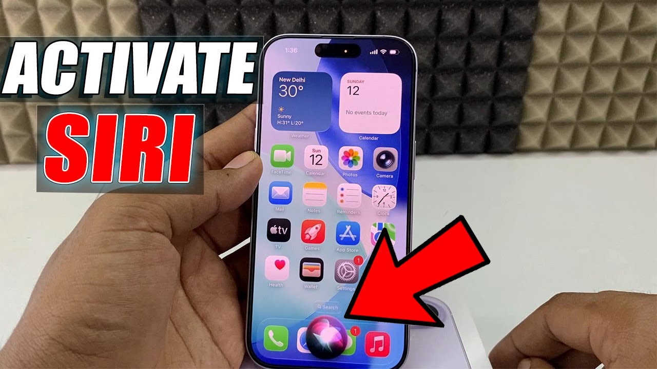 как настроить siri на iphone 17/17 pro max?