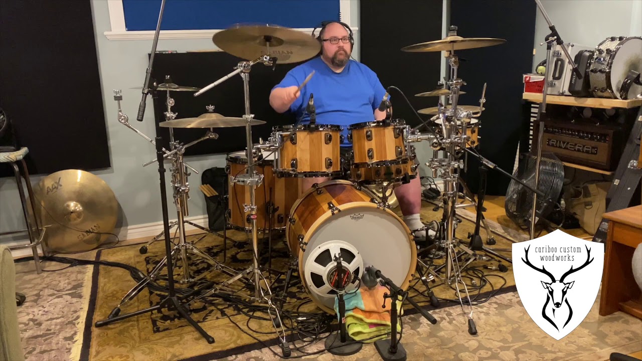 Cariboo Custom Woodworks: Custom Handbuilt Stave Drum Kit