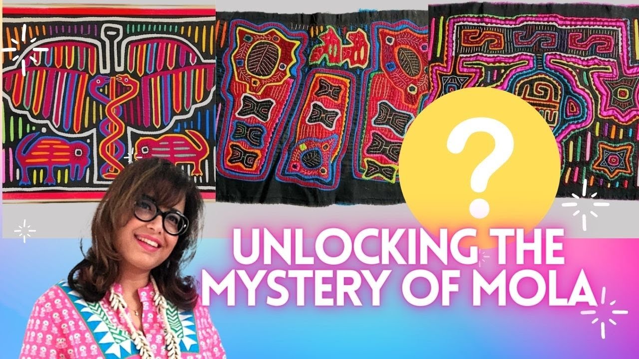 Mola Textiles -secret to making a Mola lies in this technique. See my personal Kuna Mola Collection