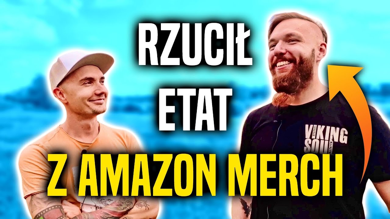 Jak rzucić etat z Amazon Merch - historia Mateusza