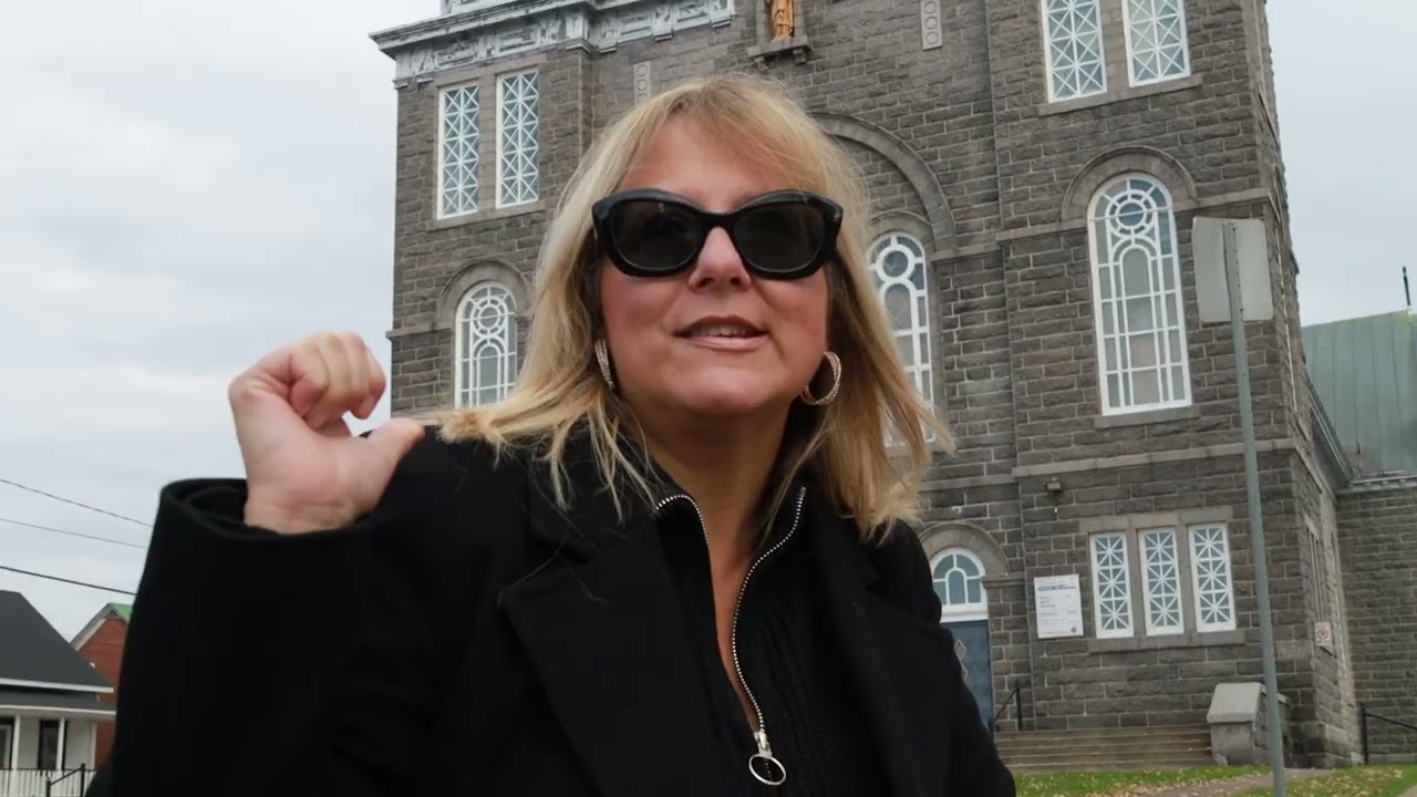 Église Saint-Tite, Mauricie, lieu des funérailles d'Ovila Pronovost.