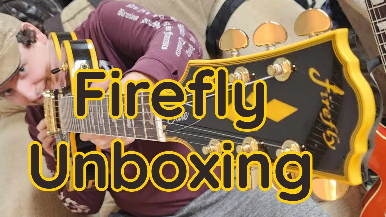 Firefly FFLPS Yellow Bat #guitar #Unboxing & #Review *Now in Canada*