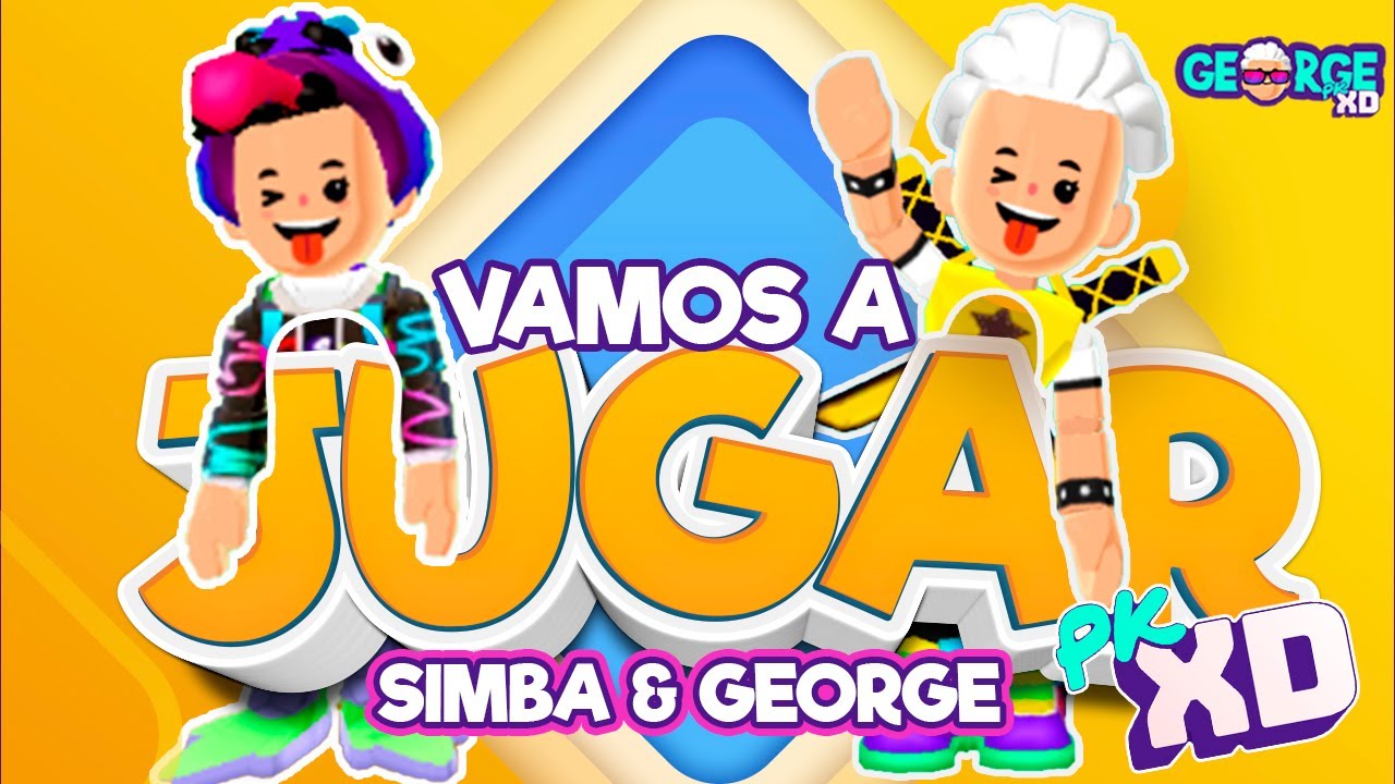🆅🅰🅼🅾🆂 🅰 🅹🆄🅶🅰🆁 PK XD SIMBA 🐸 Y GEORGE 💛 parodia musical 2 VECES LUIS FONSI DAVID BISBAL