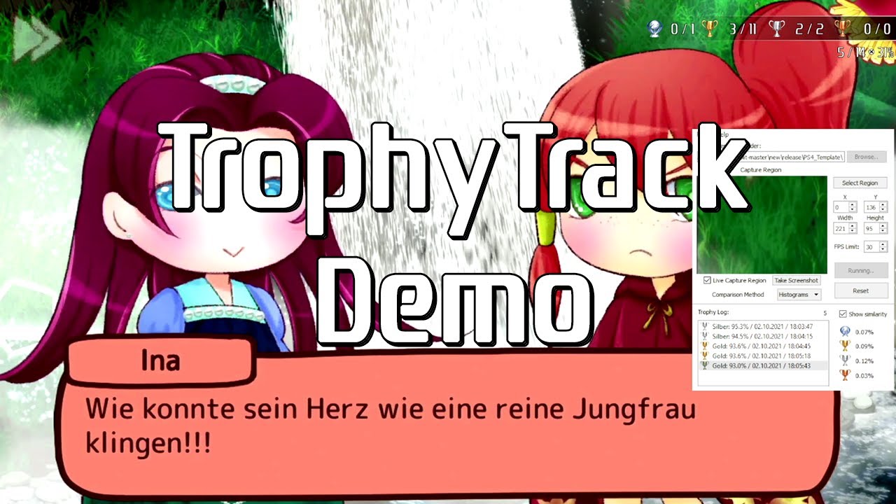 TrophyTrack Demo - Automatischer Trophy Tracker f&uuml;r OBS