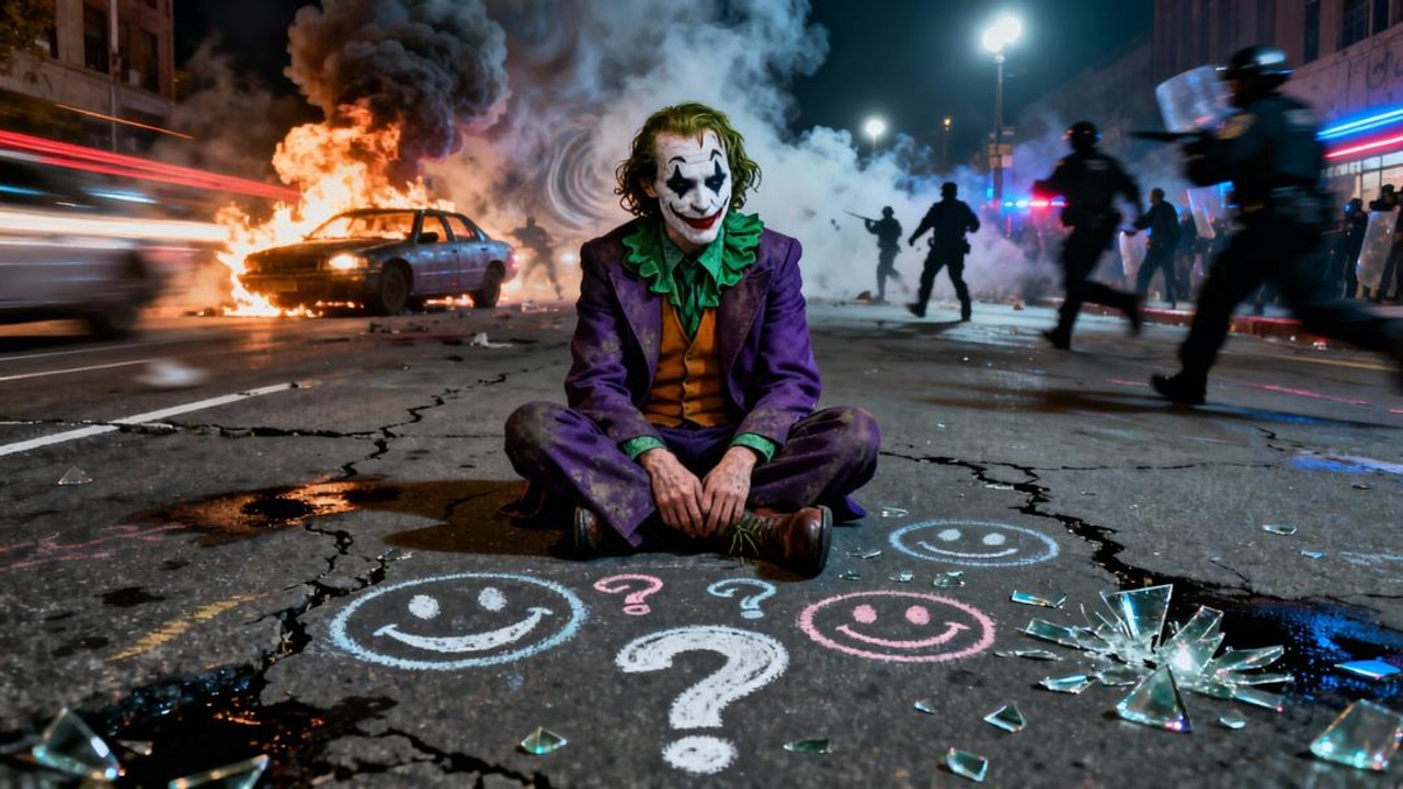 YOUR ‘DUMB’ ACT DECEIVED THEM ALL… UNTIL YOU PLAYED YOUR REAL CARD(JOKER MIXED WITH WHAT WE