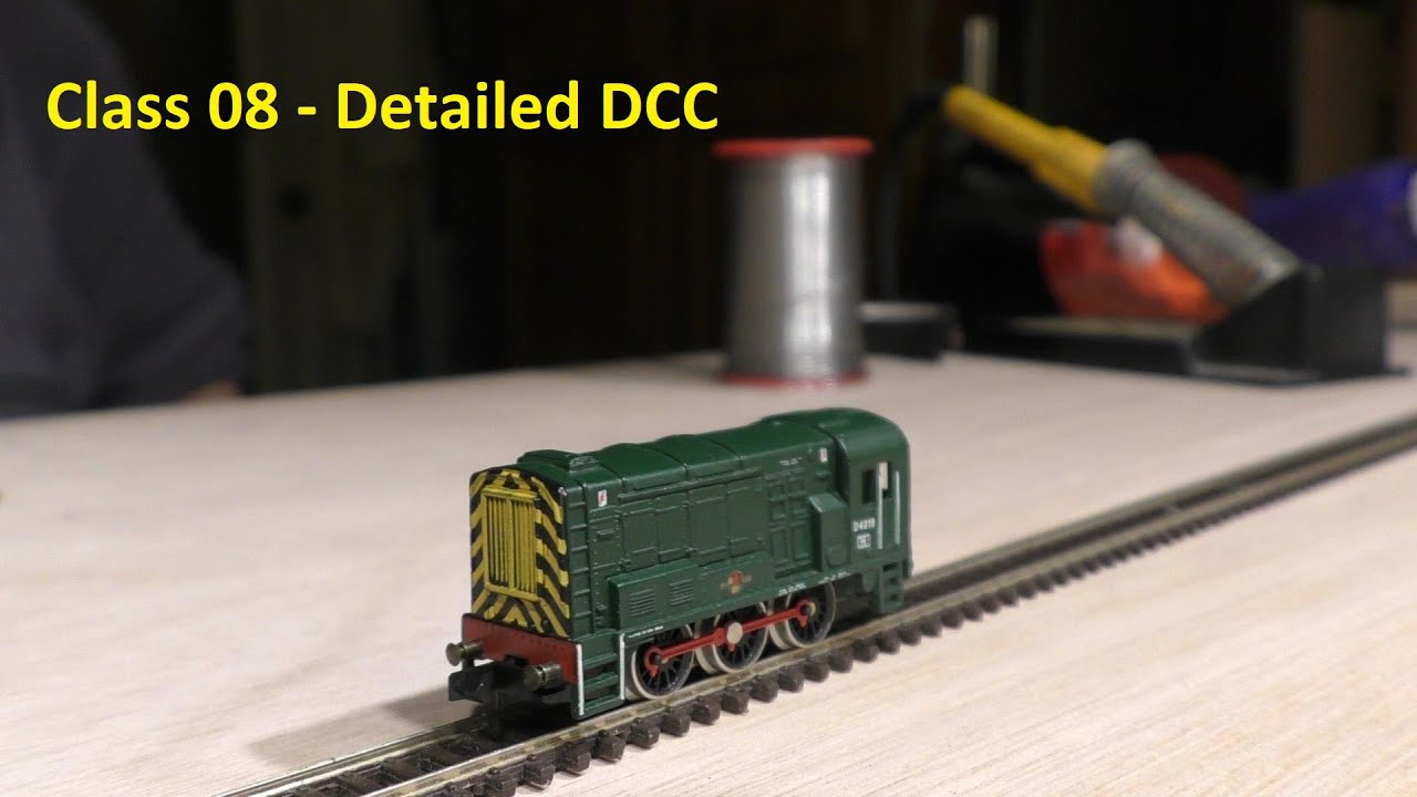 Class 08 DCC Conversion  -  In detail