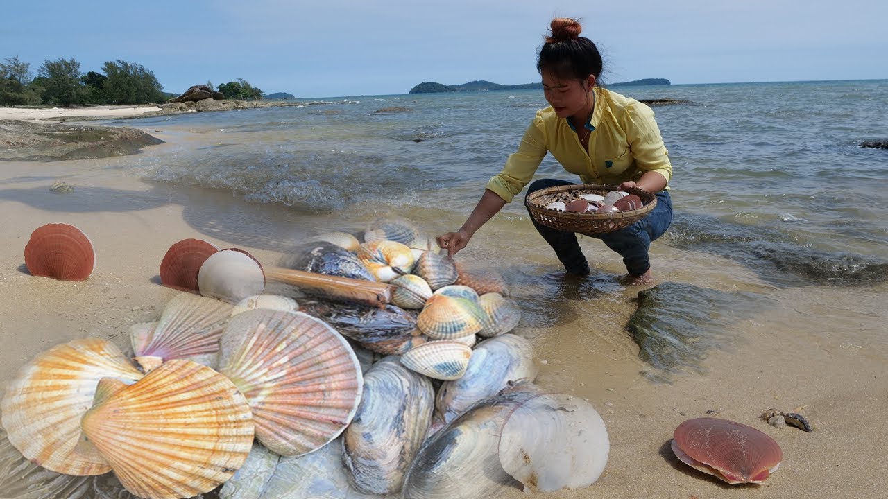 Survival Beach - Cooking Alien Sea Clam