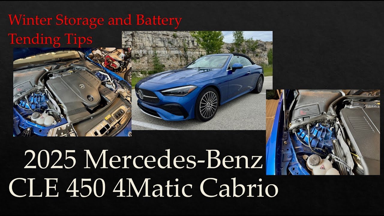 2025 Mercedes-Benz CLE 450 4Matic Cabrio – Battery Tending Tips