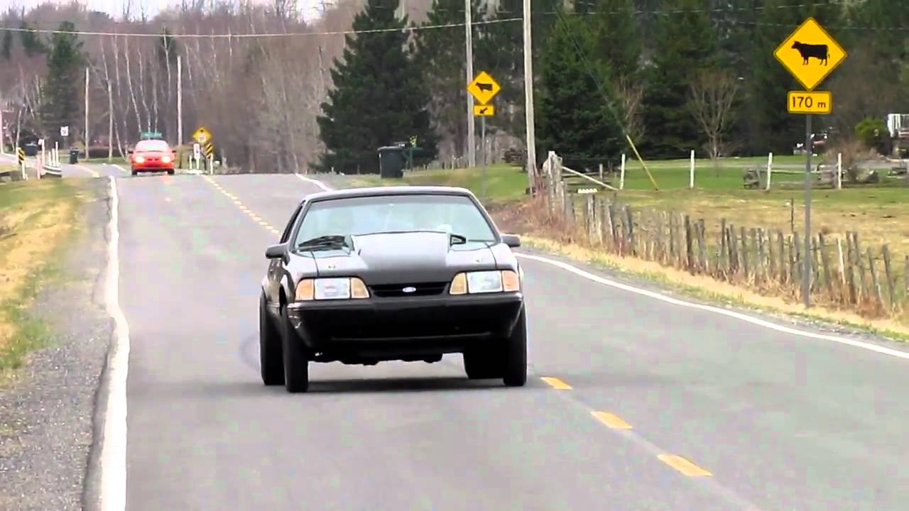 1992 Mustang Launch & Fly by - 347 Stroker, Edelbrock heads & intake, 248/258 cam.