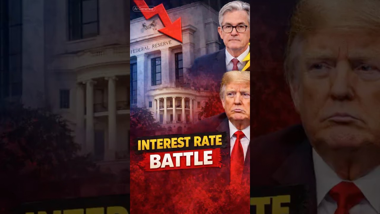 TRUMP VS POWELL: The War for Rates 📉🚨 