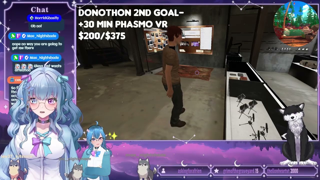 !wolf !fish Donothon Day 21 | Here we Come Ghosties! Lets be Fwends!
