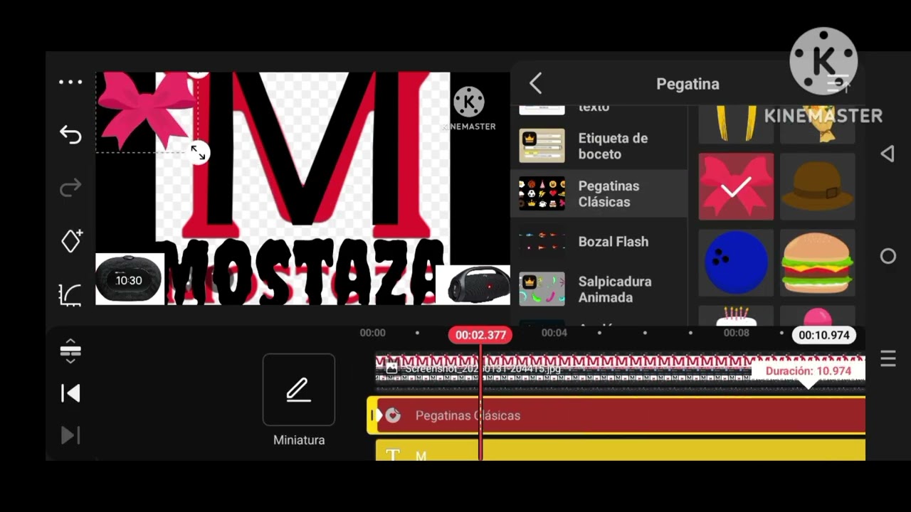 Mostaza Logo Remake Speedrun Kinemaster 8.6x Speed 