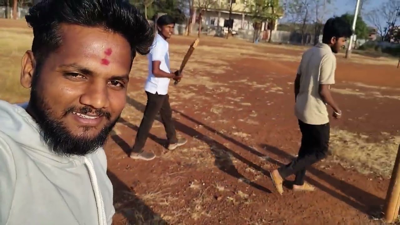 Cricket Day.🏏🏏  #santoshmanthale #cricket #comedy #vlog #viral 