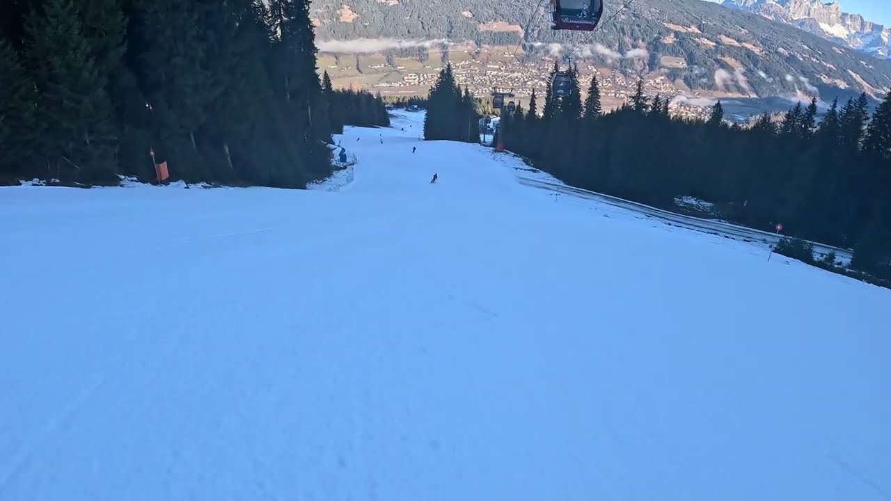 Skiing Blue 5 & Red 6 Runs | Radstadt-Altenmarkt, Austria | 4K GoPro