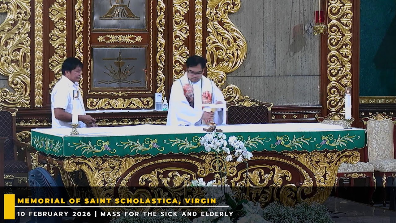 February 10, 2026 | 7:15 A.M. | Memorial of Saint Scholastica, Virgin