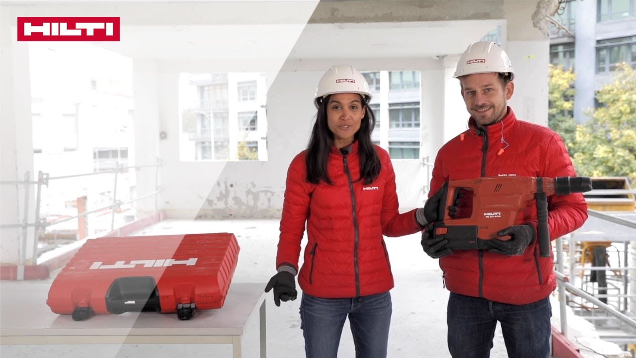 HILTI LIVE Présentation du perforateur burineur sans fil Hilti TE 60-A36