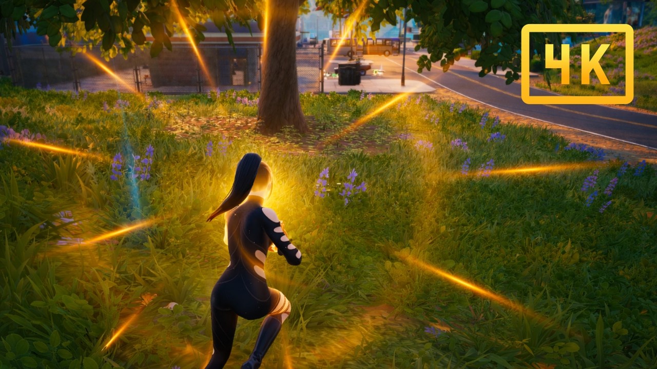 Fortnite 4K Gameplay | Skin LISA | Victoria tras ser eliminado 🤯