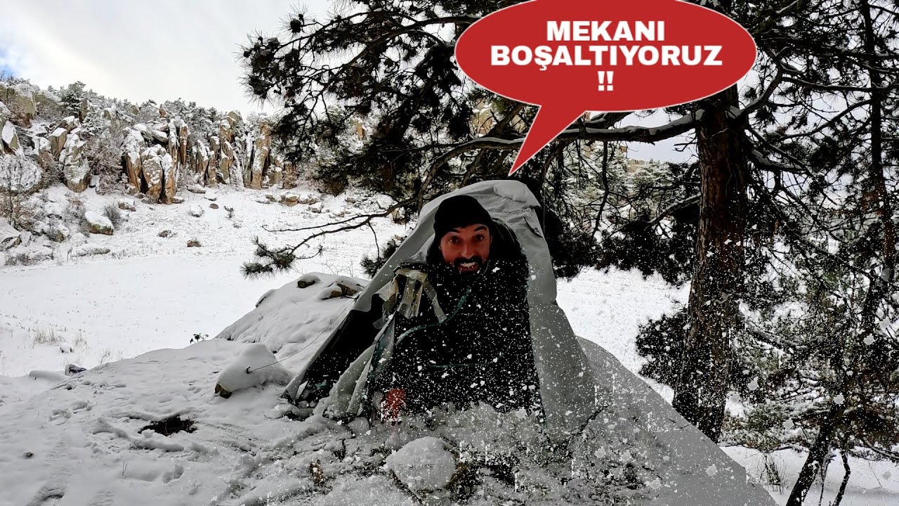 MEKANI BOŞALTIYORUZ !! 5 TL LİK İP LE KARDAN KURTULUŞ~SOĞUKTAN DEĞİL SICAKTAN KORK