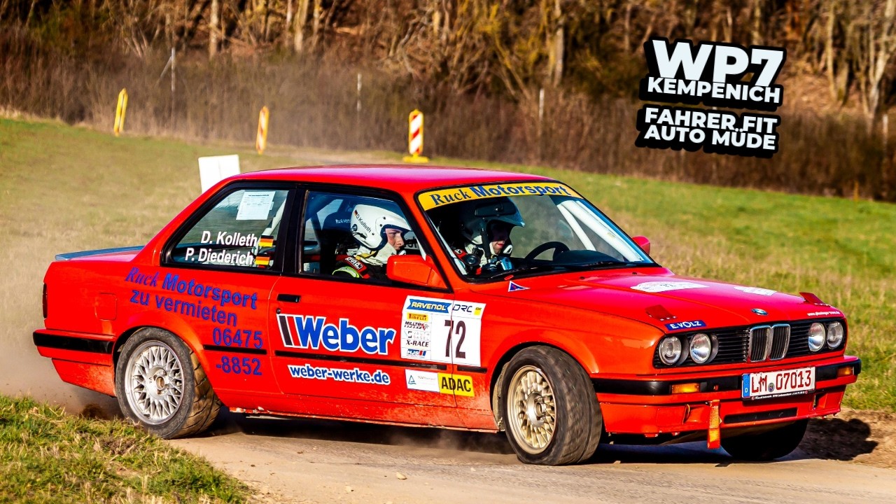 Rallye Kempenich 2026 - Onboard WP7 Kempenich - BMW E30 318iS NC3 - P. Diederich/D. Kolleth