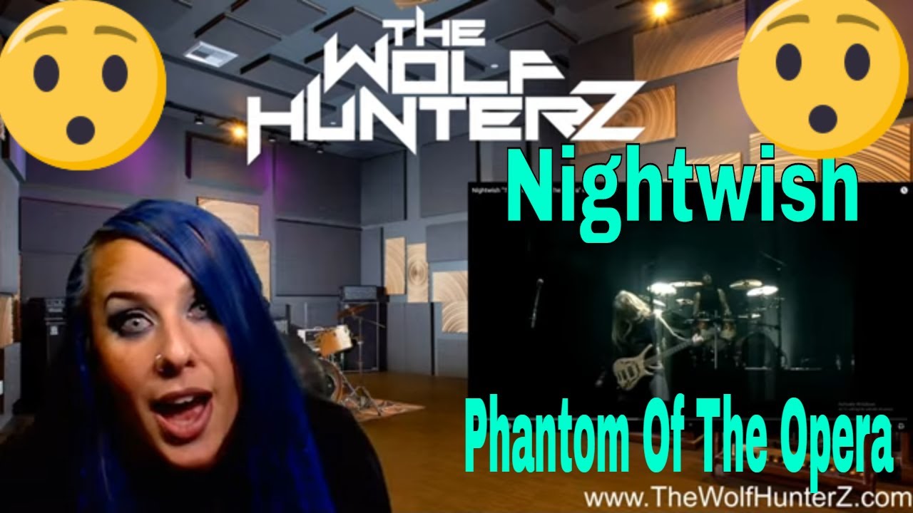 Nightwish «Призрак оперы» с текстом песни | Реакции The Wolf HunterZ