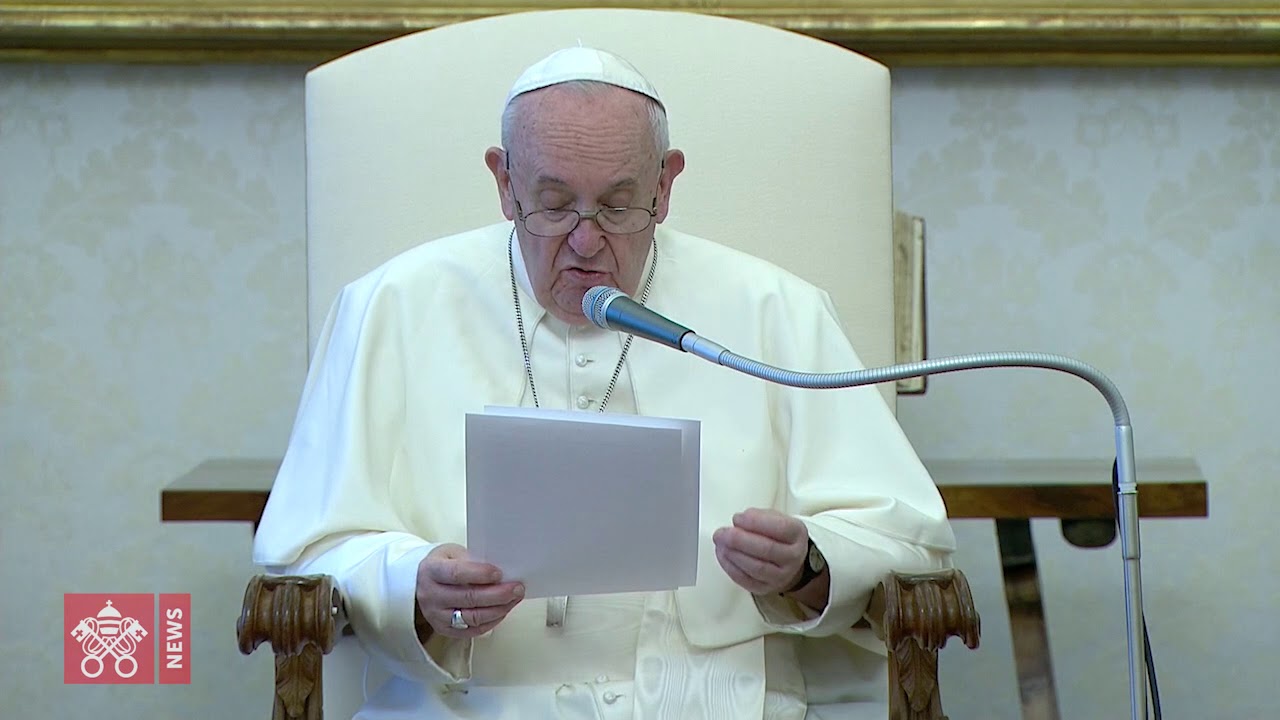 Resumen de la Catequesis    2020 17 junio Papa Francisco