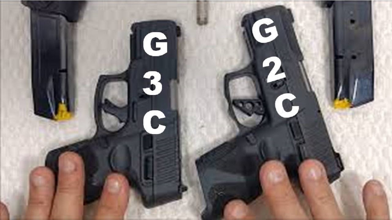 PISTOLA G3C TAURUS | IMPRESSÕES | COMPARATIVO COM A IRMÃ G2C EM 9mm.