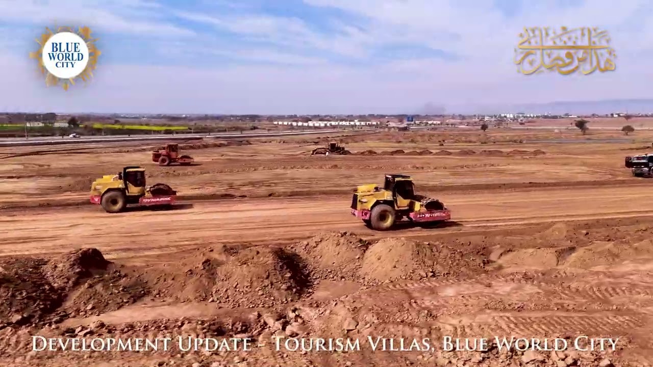 Alhamdulillah - Work in Progress @ Tourism Villas, Blue World City.