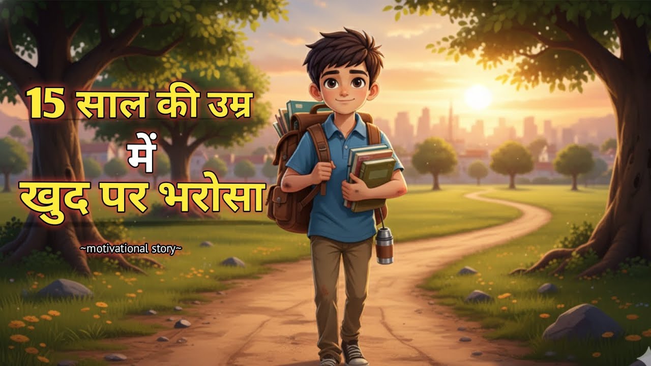 15 साल की उम्र में खुद पर भरोसा | Motivational Story in Hindi | Student Motivation #motivation
