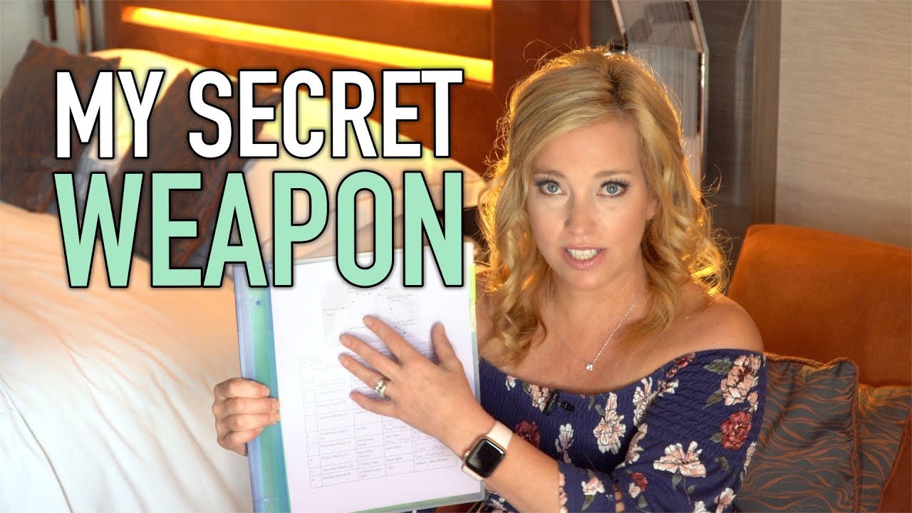 How We Get Organized For A Cruise - EXACTLY what's in my cruise binder!