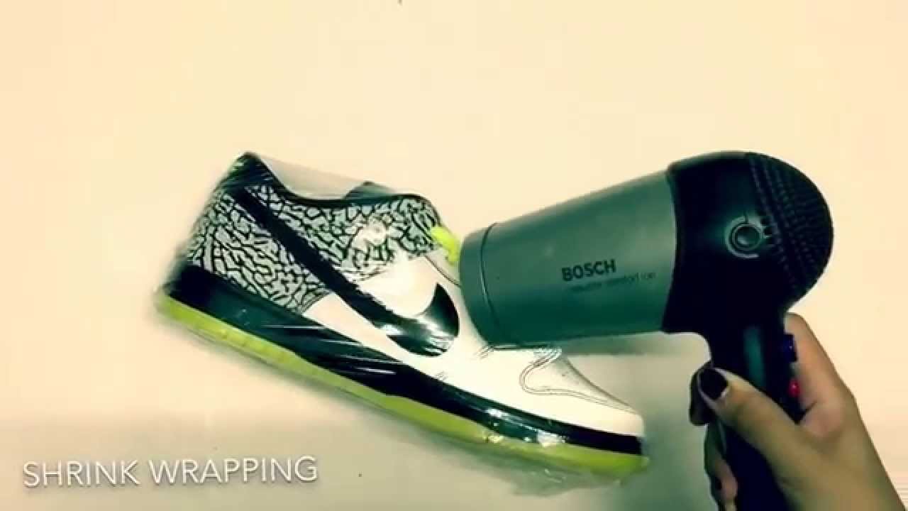 Lazeey Sneaker Heat Shrink Wrap