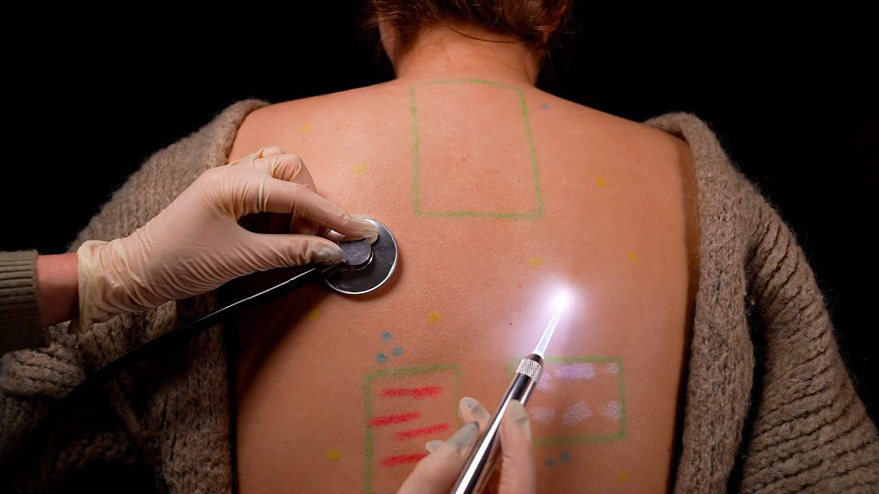 ASMR | Gentle BACK INSPECTION soft spoken [TINGLY FRIDAY]