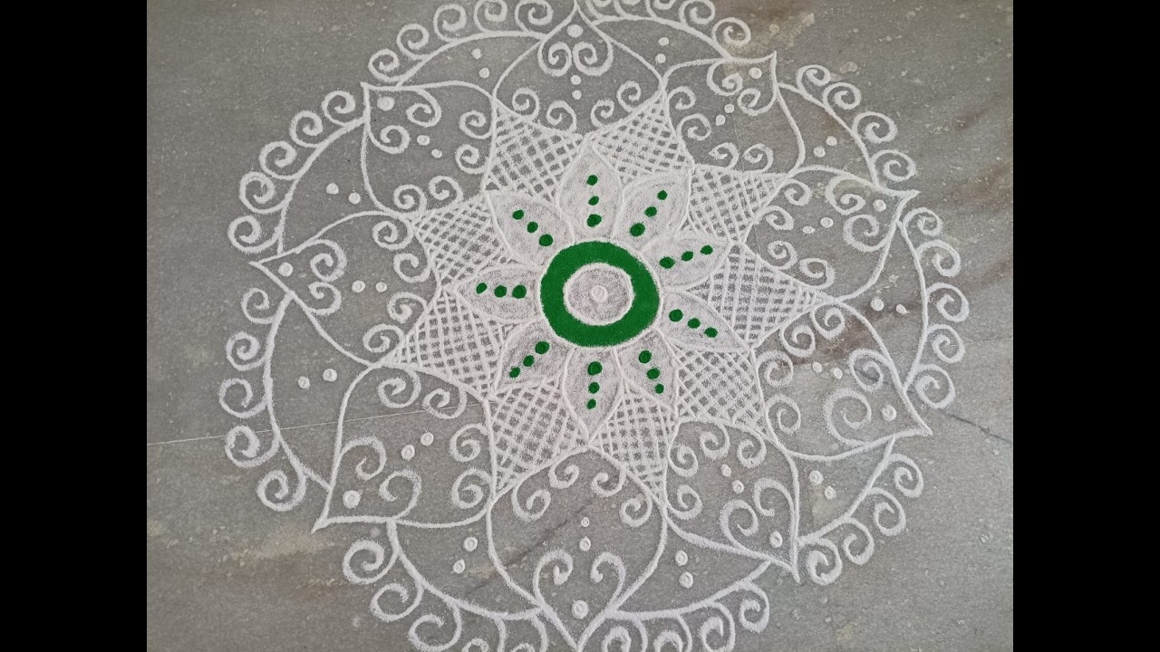 rangoli kolam for festivals
