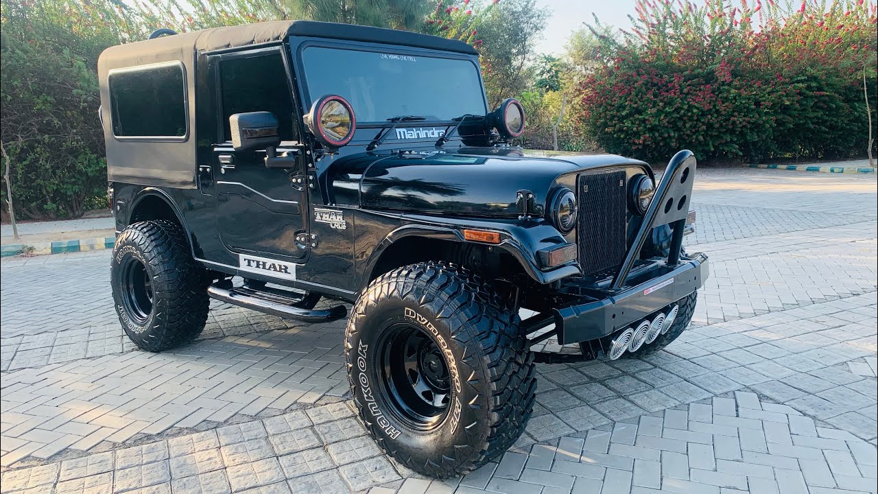 NEW MODIFIED THAR READY ON ORDER BASSIS (KHAN MOTORS MOGA) Cont :- 9914876961 👇