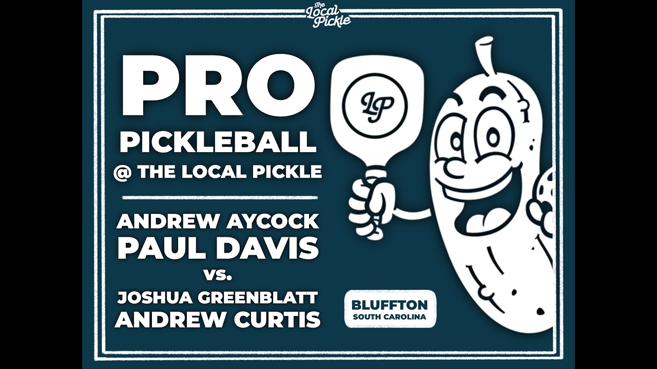 Pro Pickleball Match at The Local Pickle