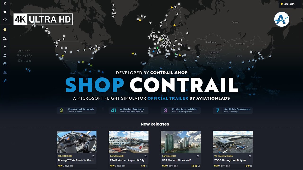 The Contrail App | Microsoft Flight Simulator