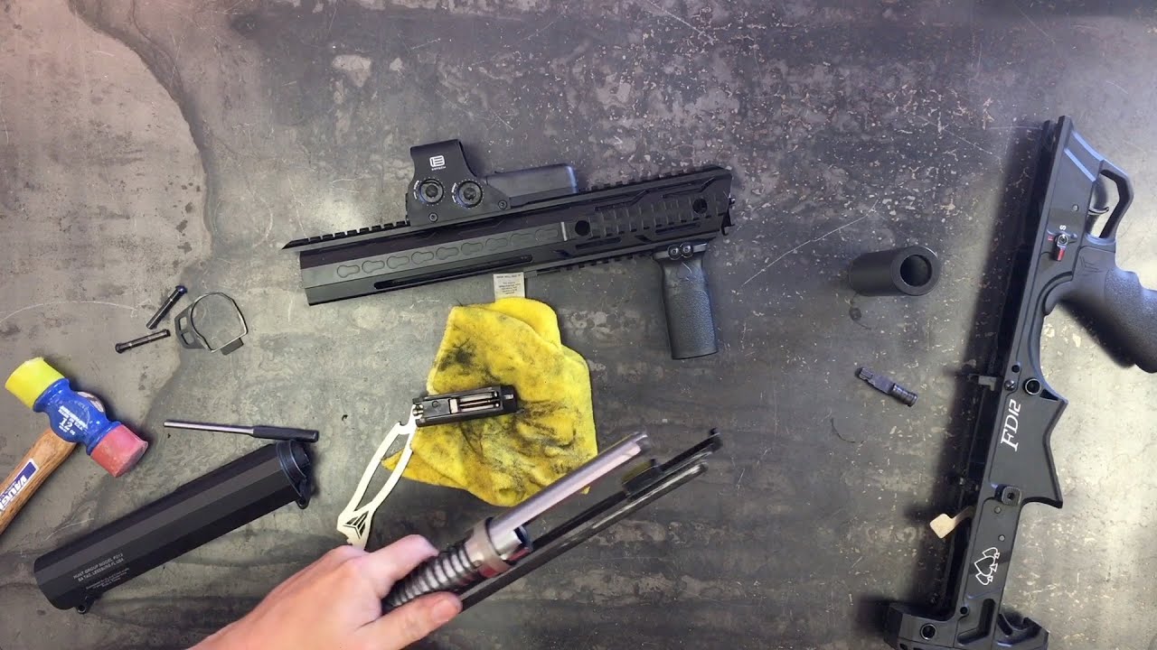 Black Aces Tactical Bullpup (Left Handed) Field Strip