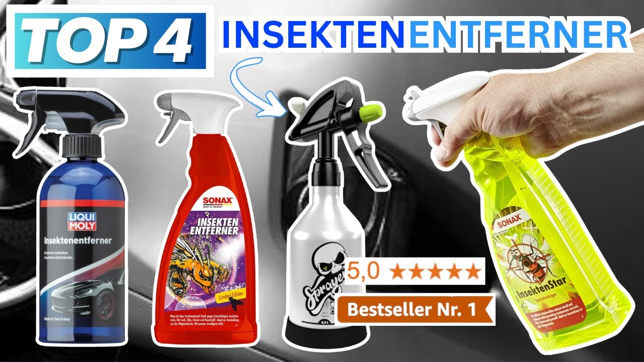 Beste AUTO INSEKTENENTFERNER (Testsieger 2026) | Top 4 Auto Insektenentferner Vergleich