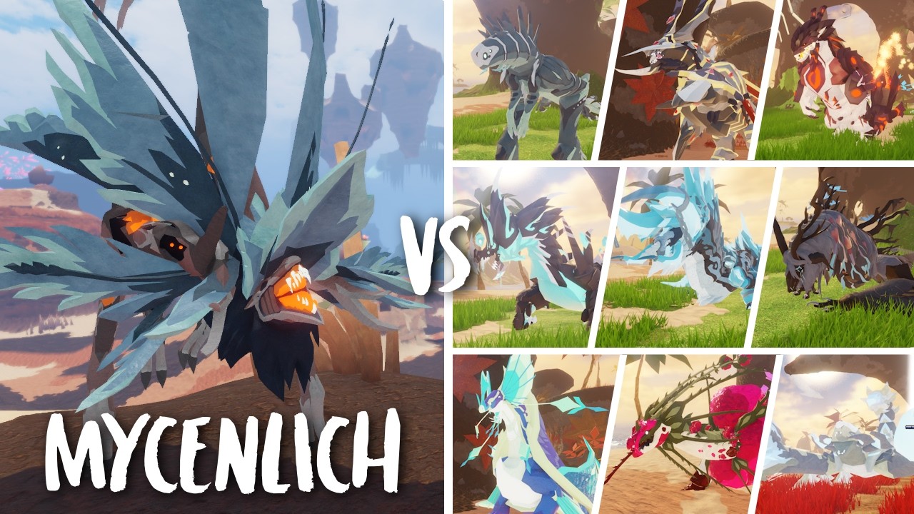 How Strong Is MYCENLICH In Creatures Of Sonaria!