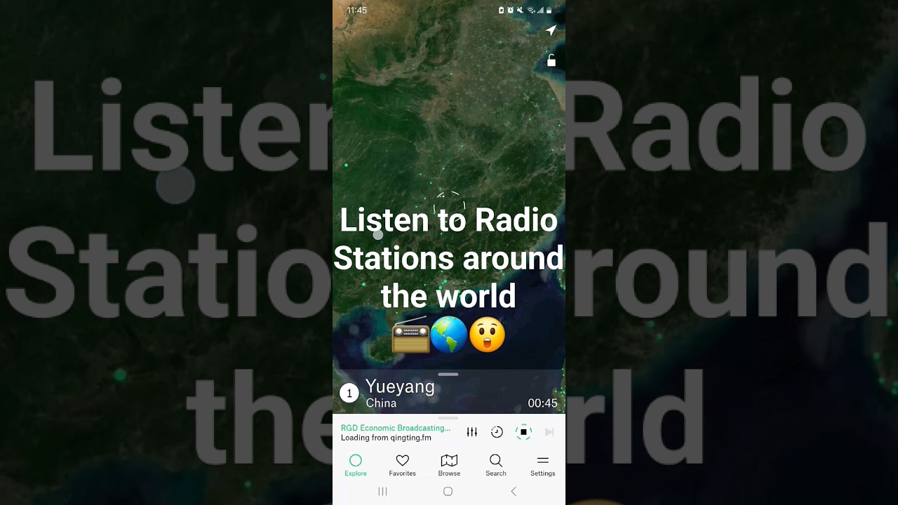 Listen to radio stations around the world with Radio Garden 